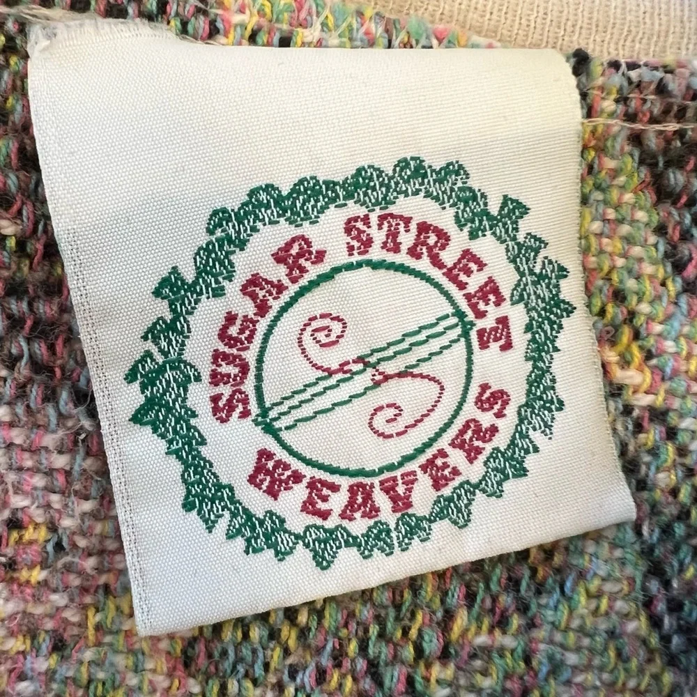 Vintage Crazy Cat Lady Cats Lovers Dream Sweater Cotton Sugar Street Weavers - Picture 9 of 15